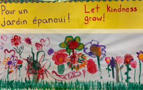 John Young Kinder Kindness Art Collaboration Piece